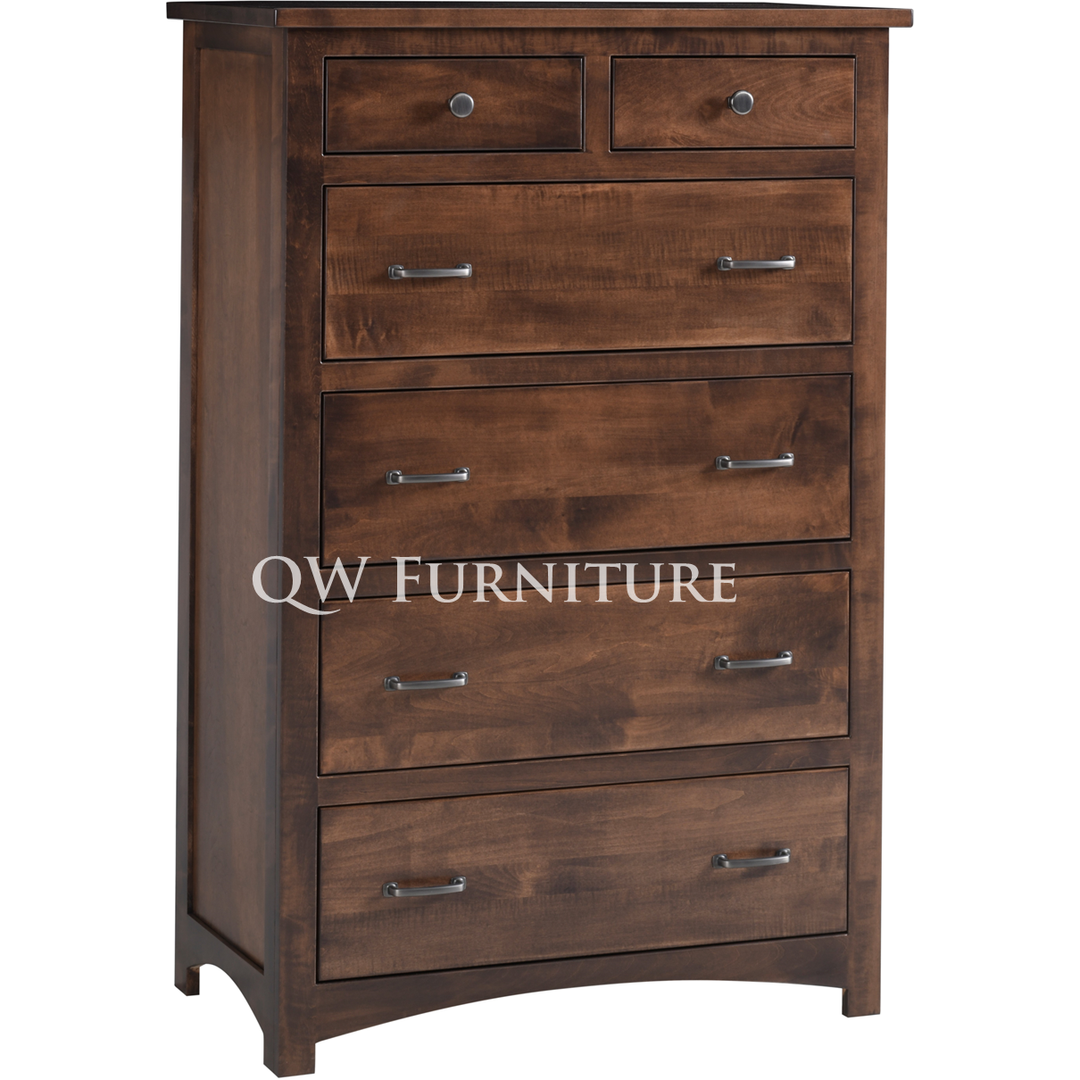 QW Amish Treasure Mission Chest of Drawers