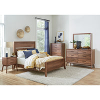 QW Amish Tucson Wood Bed