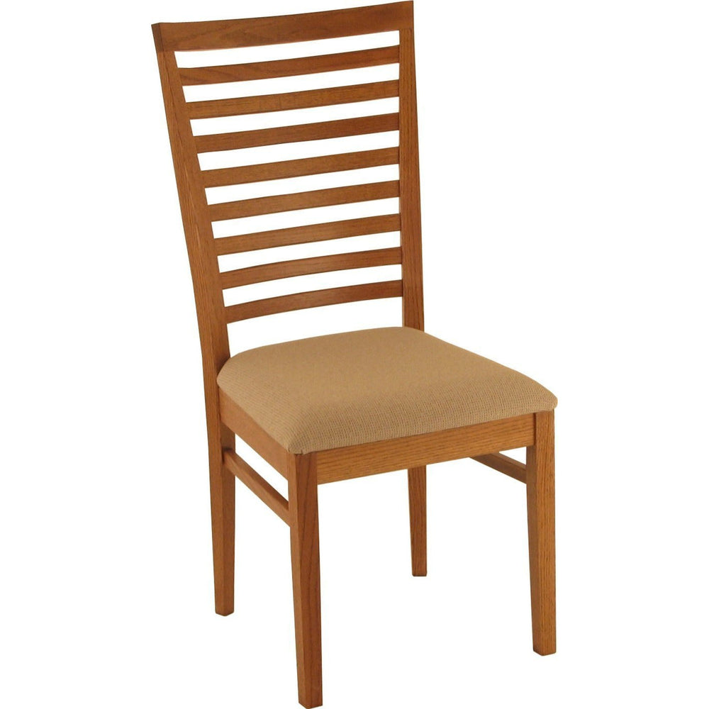 QW Amish Tuscany Side Chair with Padded Seat