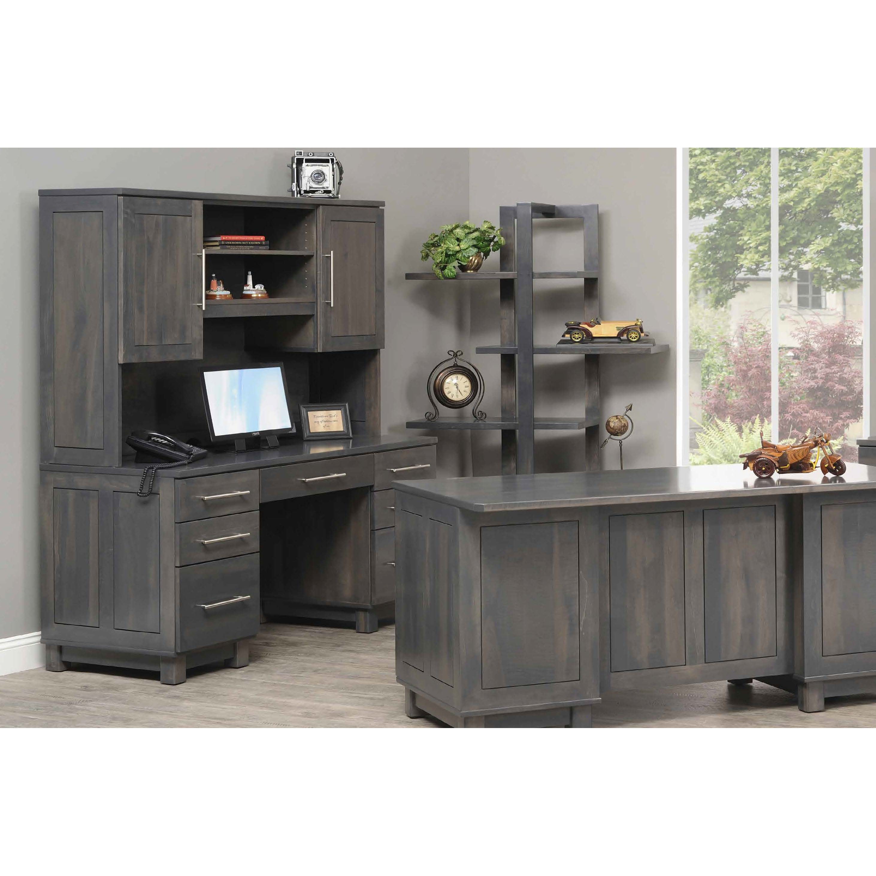 QW Amish Urban Office Computer Desk - Thumbnail 3