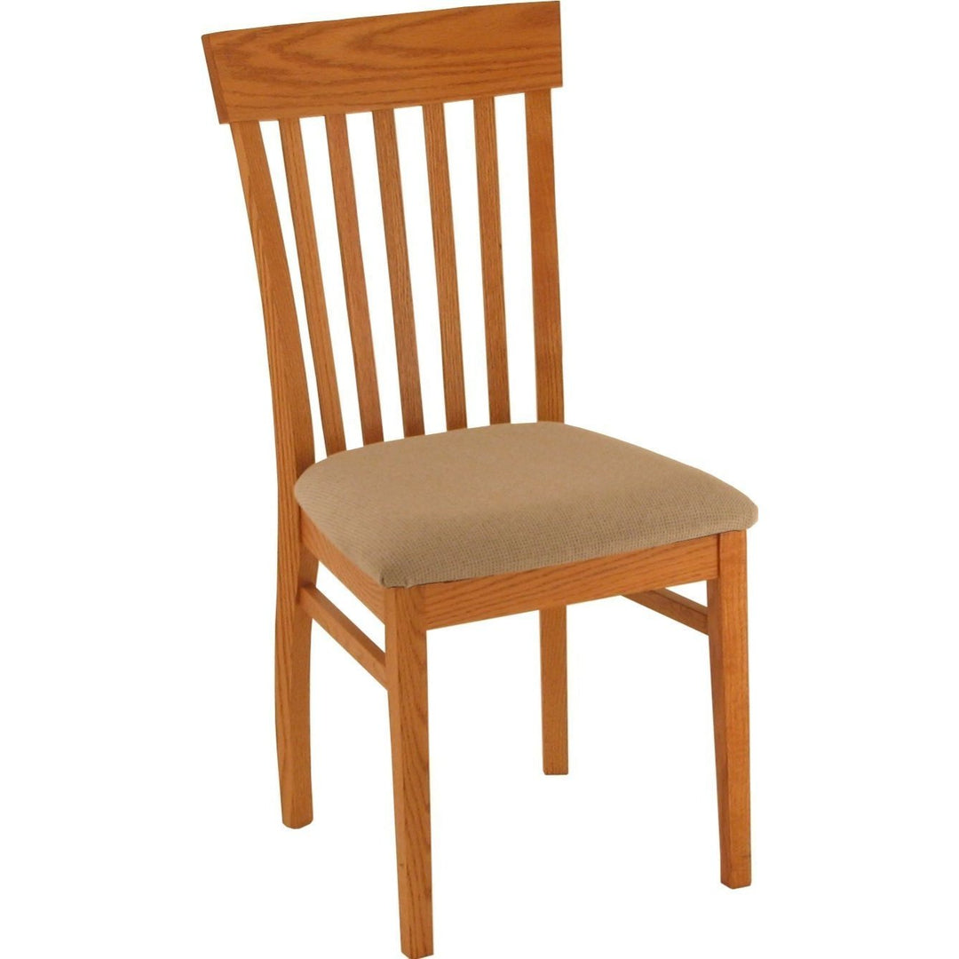 QW Amish Venice Side Chair with Padded Seat