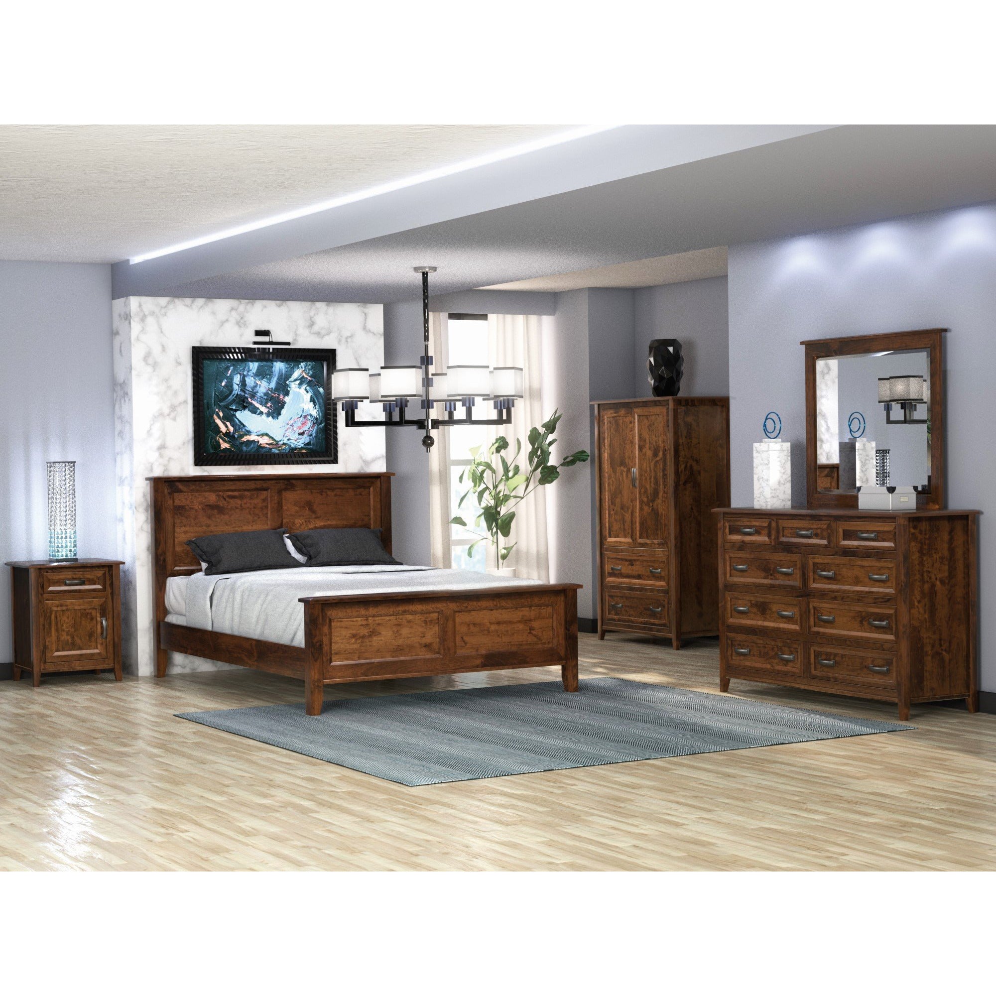 QW Amish Ventura Nightstand - Thumbnail 3