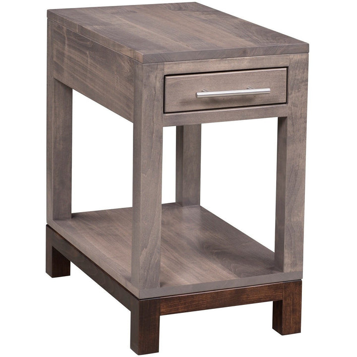 QW Amish Vienna Chairside End Table ALWO-VA1422-DS