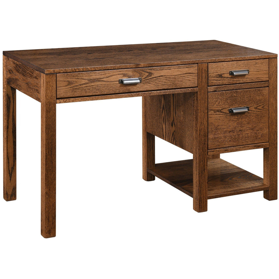 QW Amish Wakefield Single Pedestal Desk