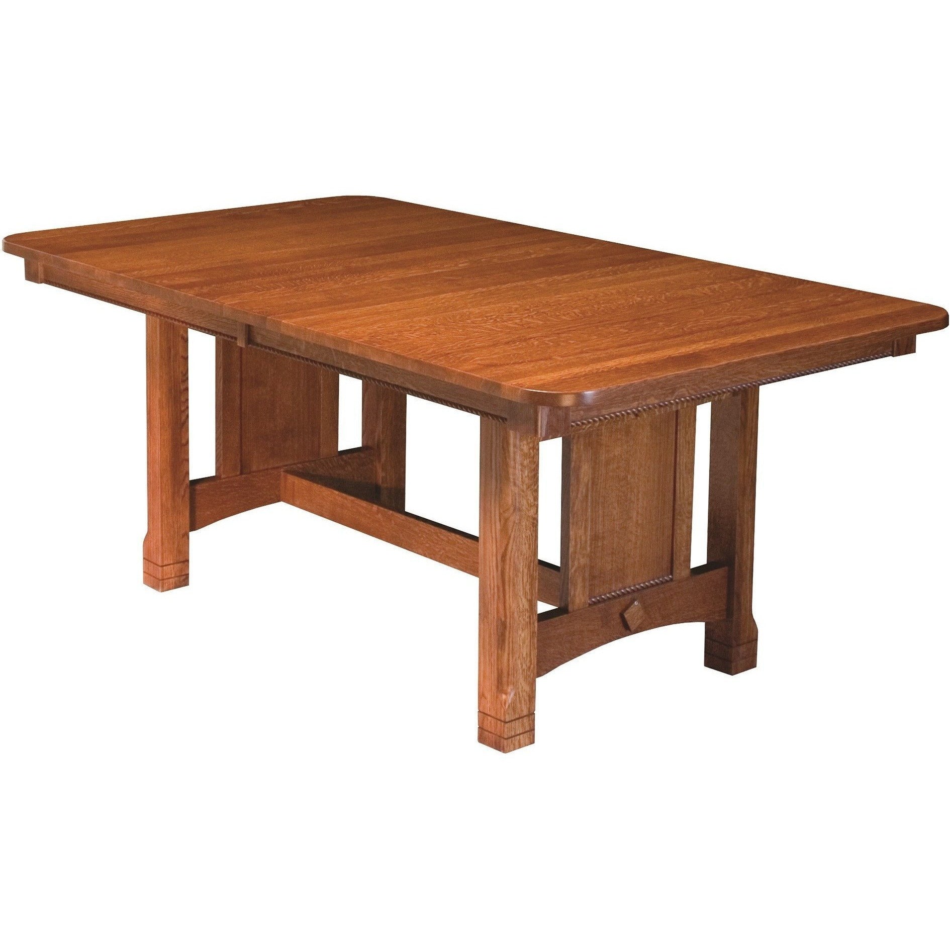 QW Amish West Lake Trestle Table