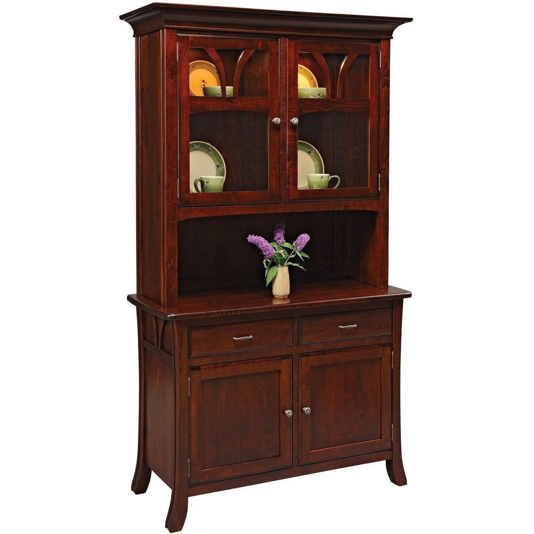 QW Amish Williamson Hartford Collection 2 Door Hutch QXIP-WH49SD