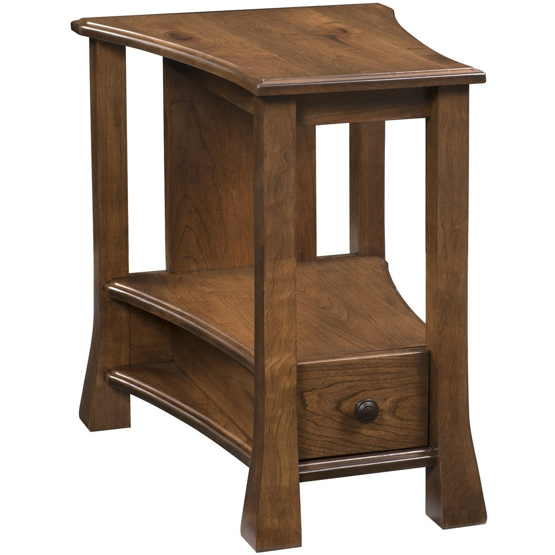 QW Amish Willow Chair Side End Table