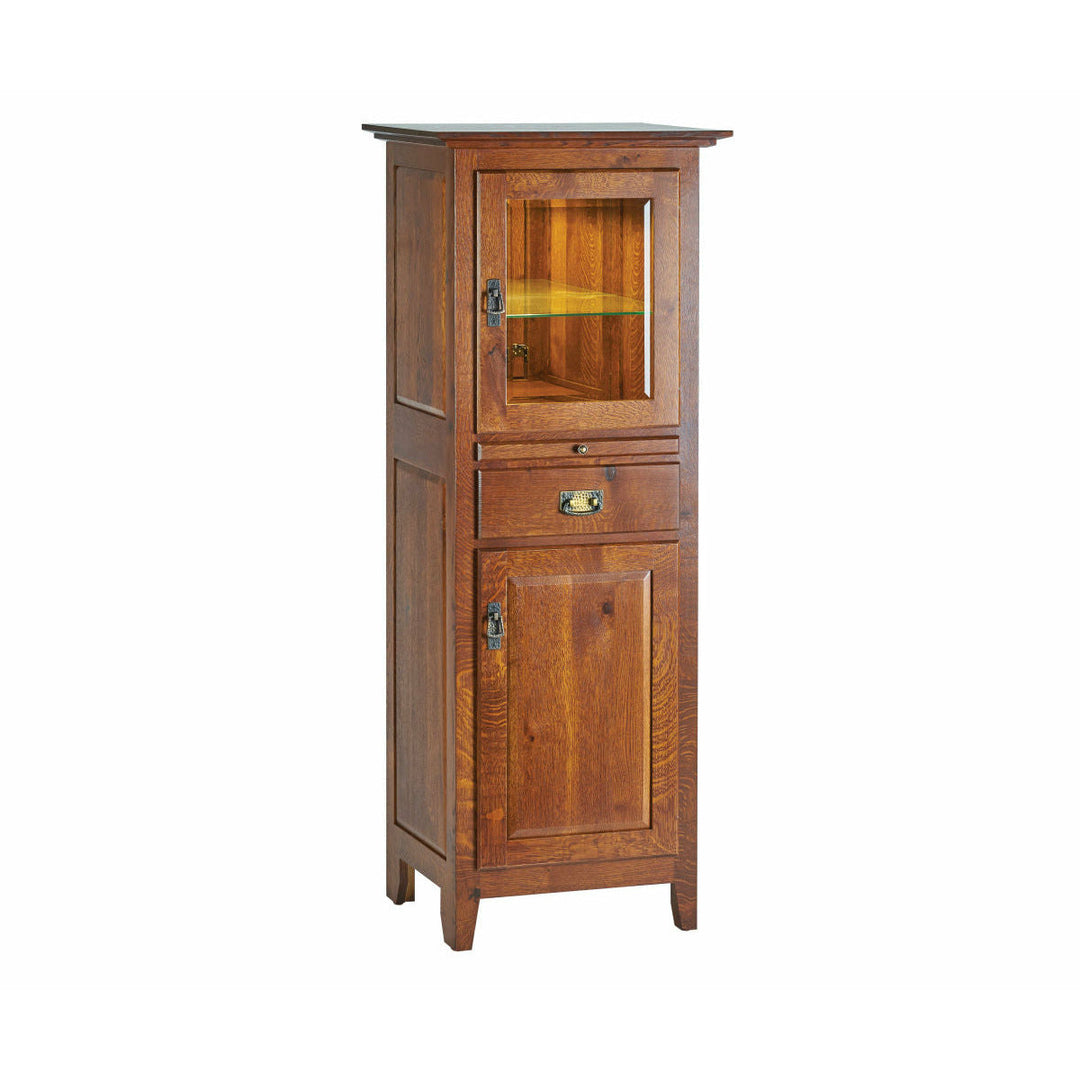 QW Amish Willow Wine Cabinet